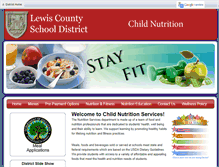 Tablet Screenshot of lclunchroom.com